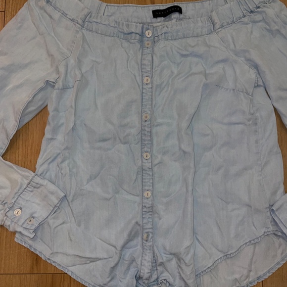 Sanctuary Off-Shoulder Top NWOT - Picture 6 of 11